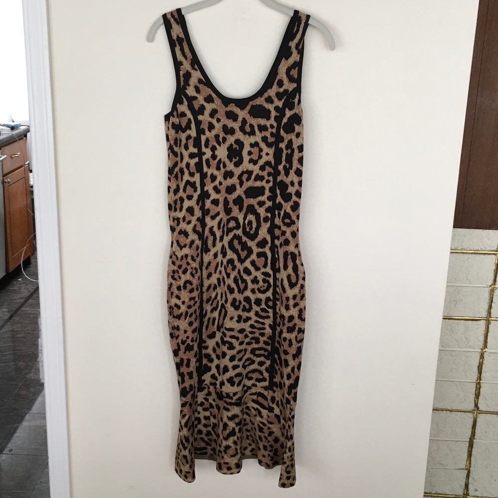 Leopard Print Tank Dress